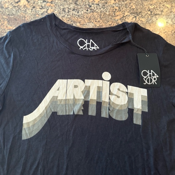 Chaser graphic t-shirt, size small, black - Picture 3 of 4